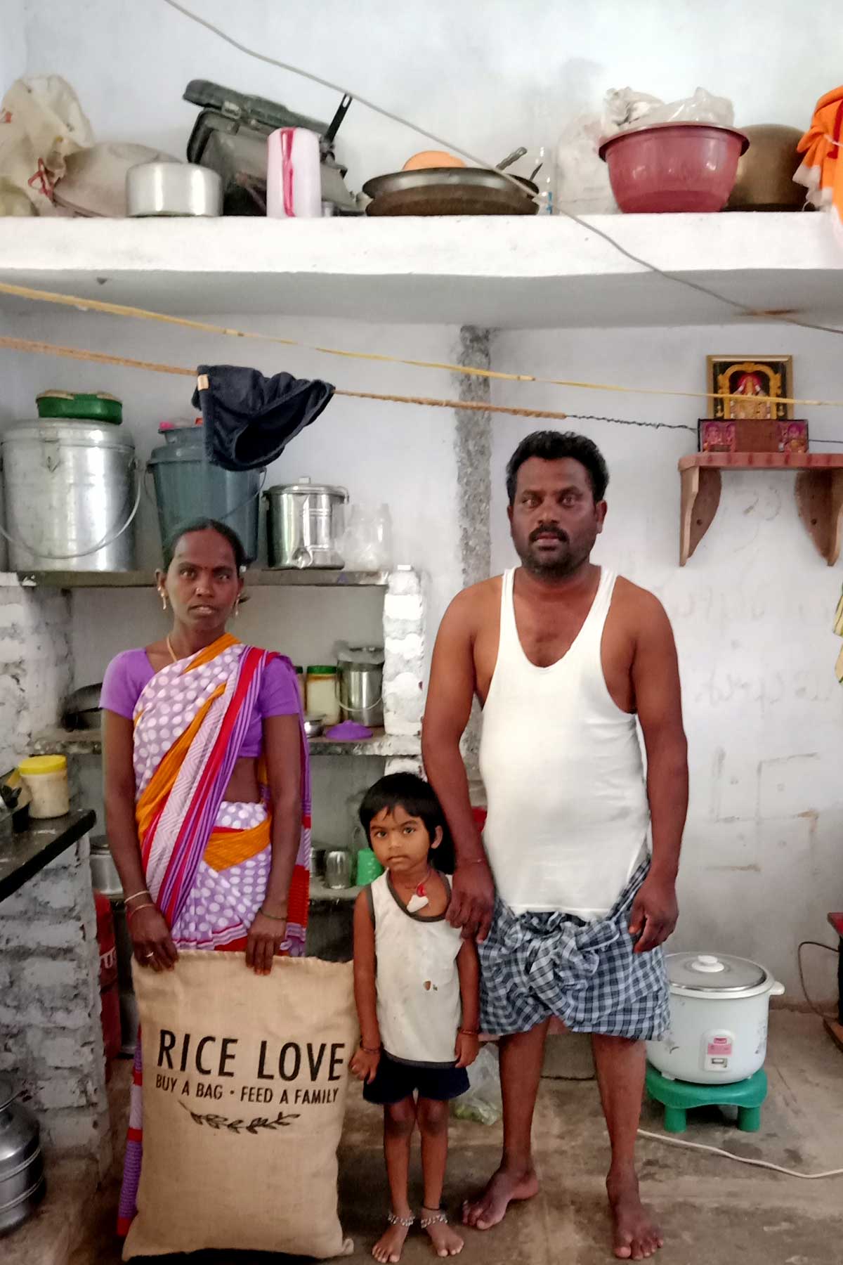 Srinivas Illandula Family #1214 - Rice Love