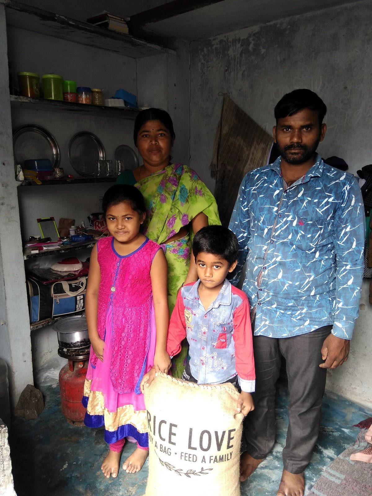 Srinivas Jalpatti Family #1497 - Rice Love
