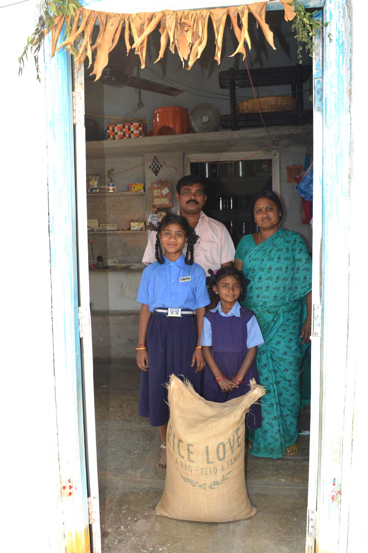 Srinivas Kurapti Family #654 - Rice Love
