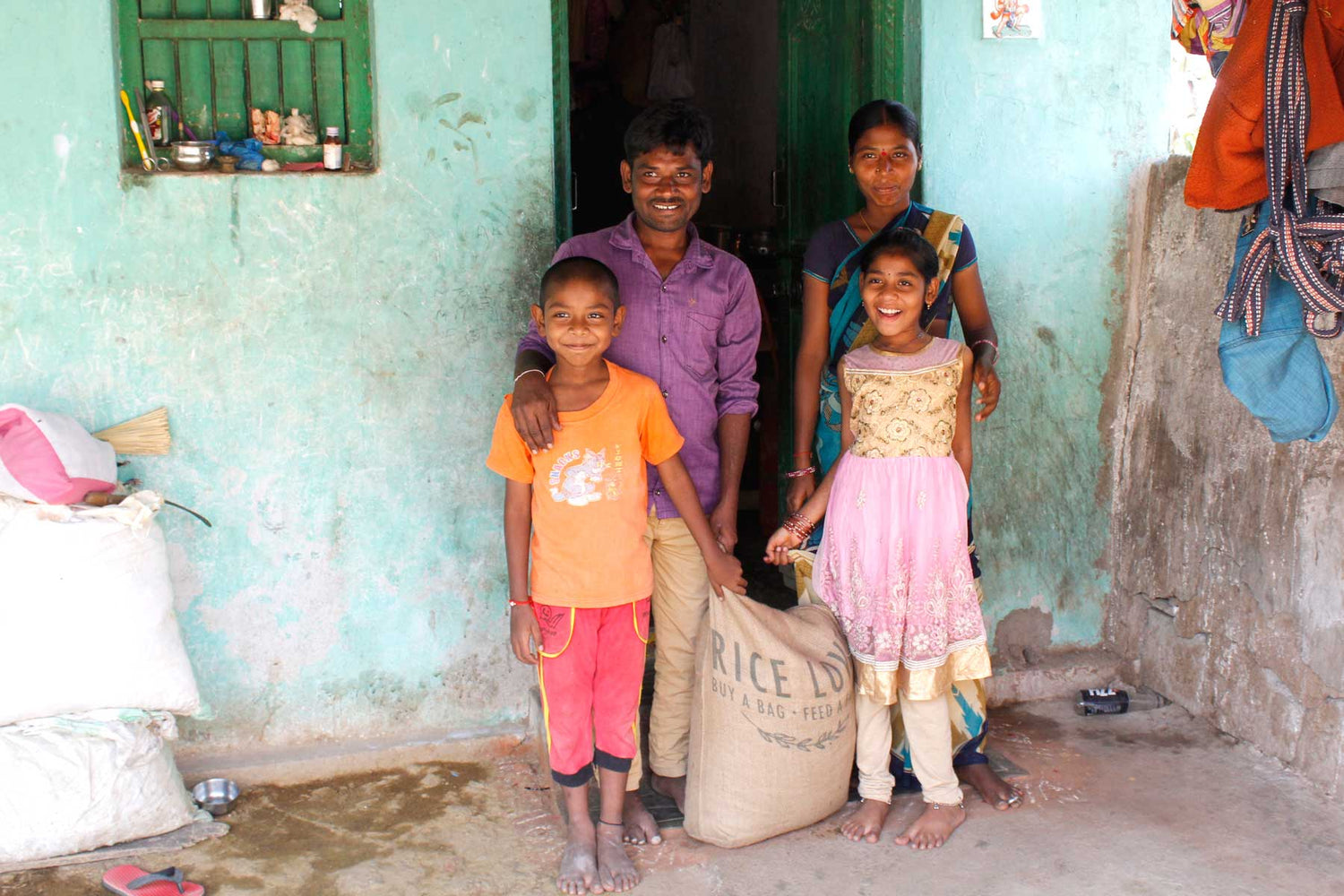 Srinivas Marrepally Family #445 - Rice Love