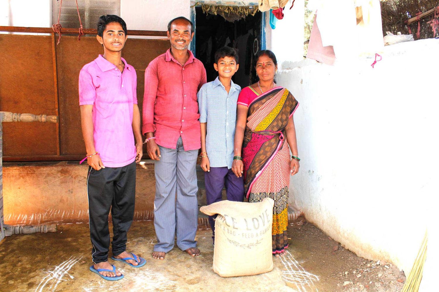 Srinivas Naredla Family #435 - Rice Love