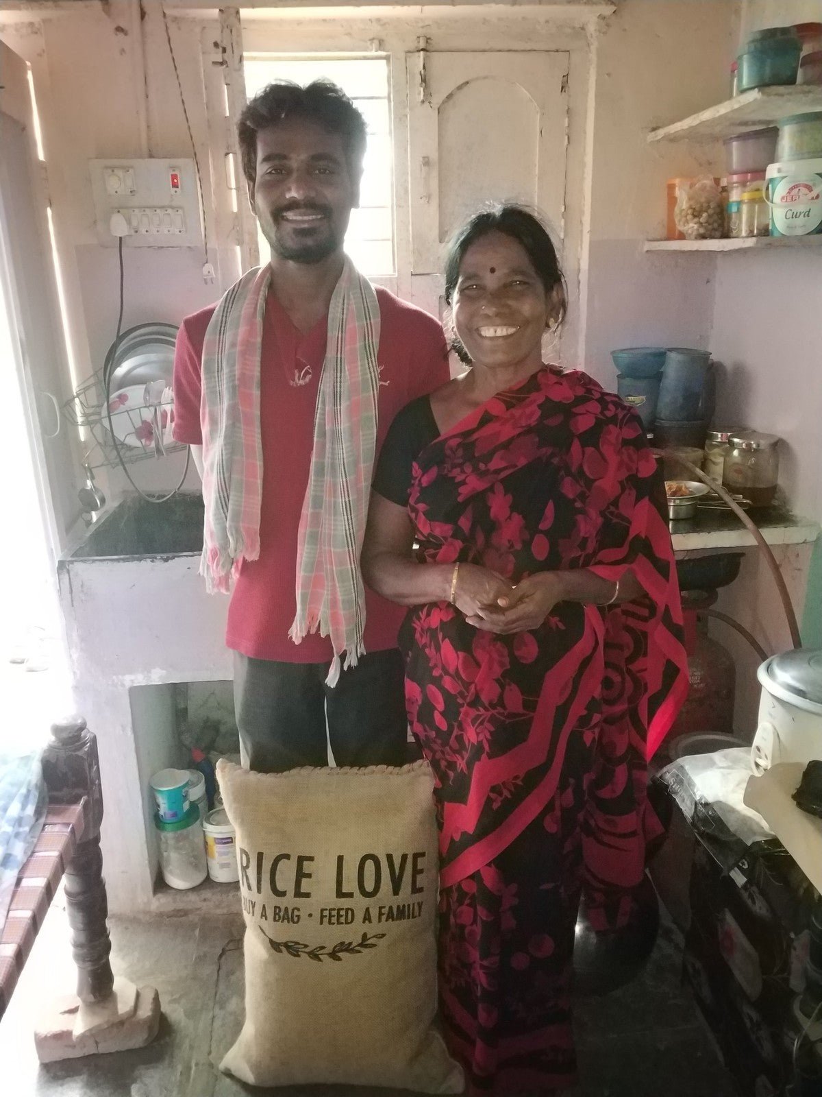 Srinu Anga Family #1446 - Rice Love