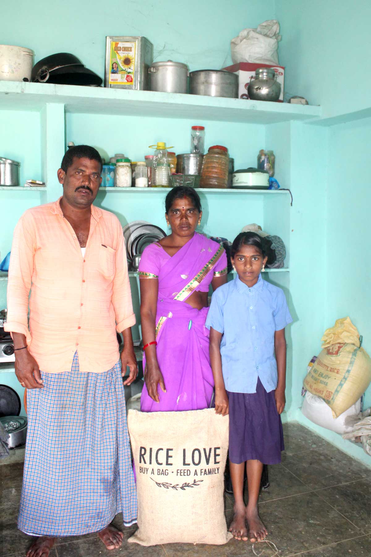 Sripathi Raju Family #1018 - Rice Love