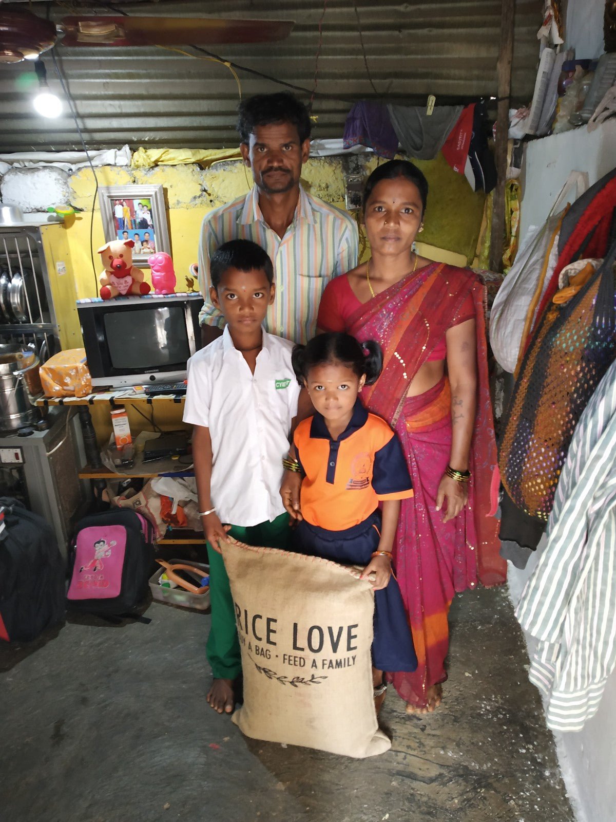 Srisailam Pasula Family #1300 - Rice Love