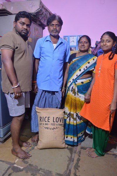 Sudharshan Kamtham Family #1943 - Rice Love
