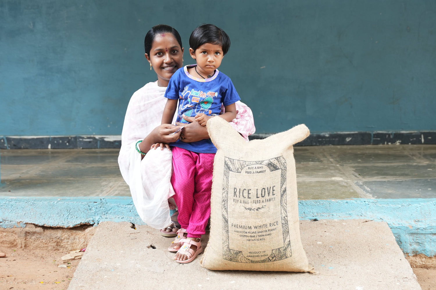 Suhasini Narmetta Family #3500 - Rice Love