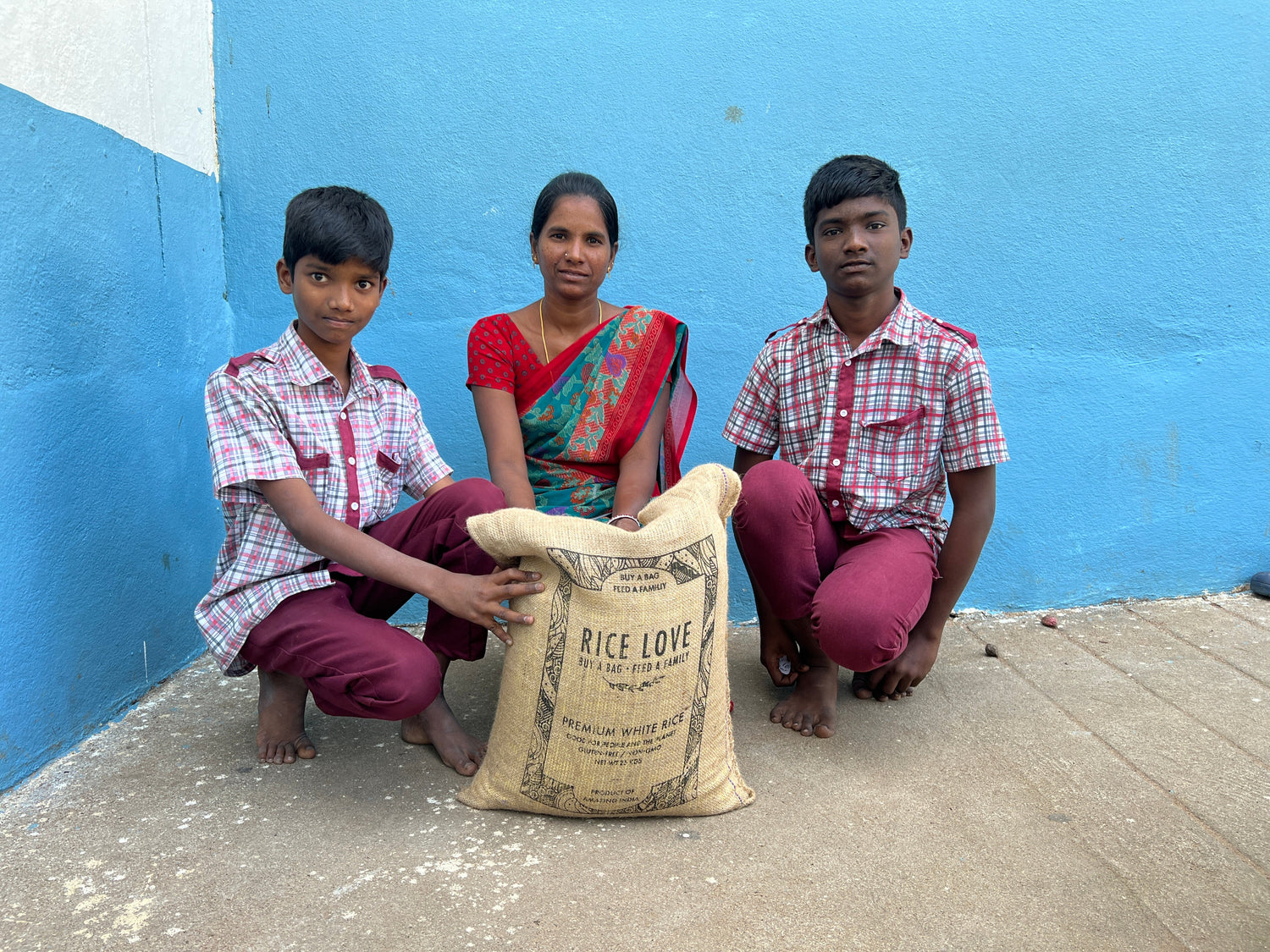 Sumalatha Allakonda Family #3165 - Rice Love