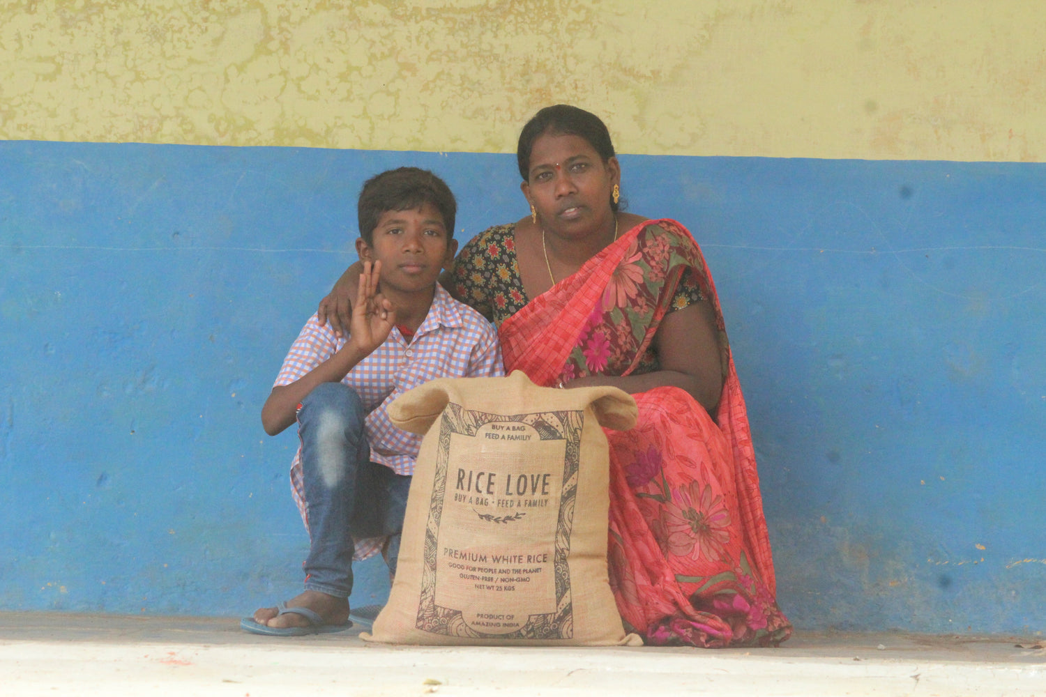 Sumalatha Battu Family #2788 - Rice Love