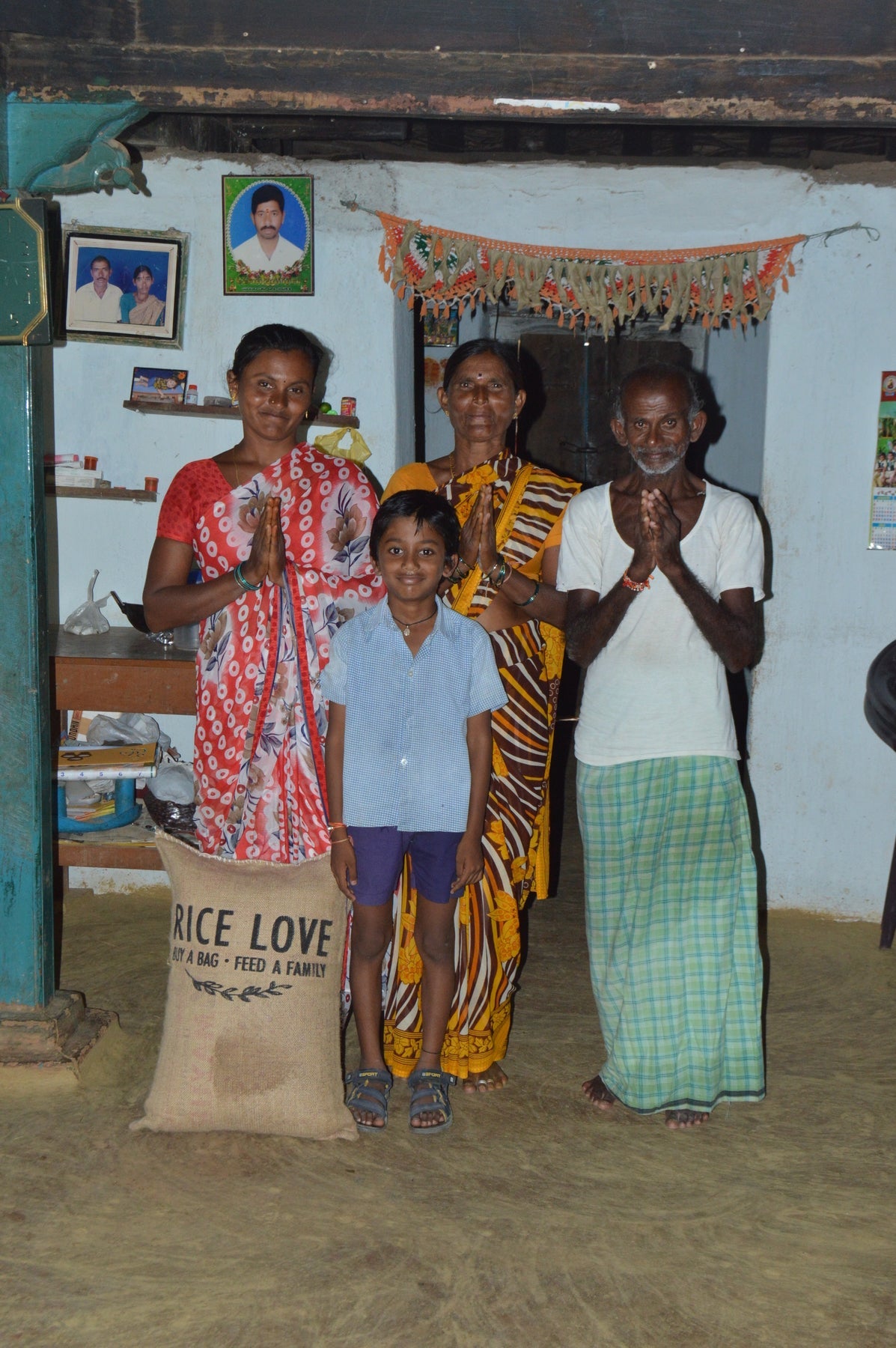Sumalatha Reddy Kondam Family #1365 - Rice Love