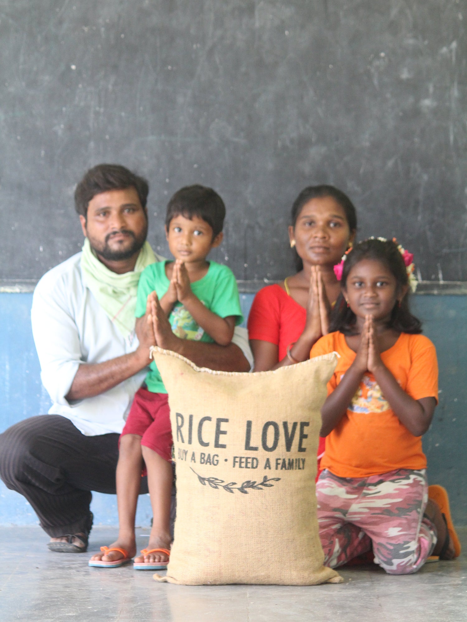 Suresh Jeripothula Family #2441 - Rice Love