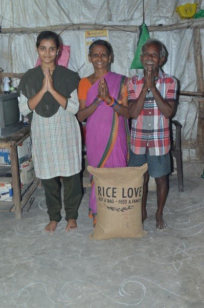 Suryanarayana Allaka Family #1855 - Rice Love