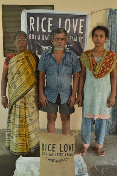 Suryanarayana Veluri Family #1871 - Rice Love