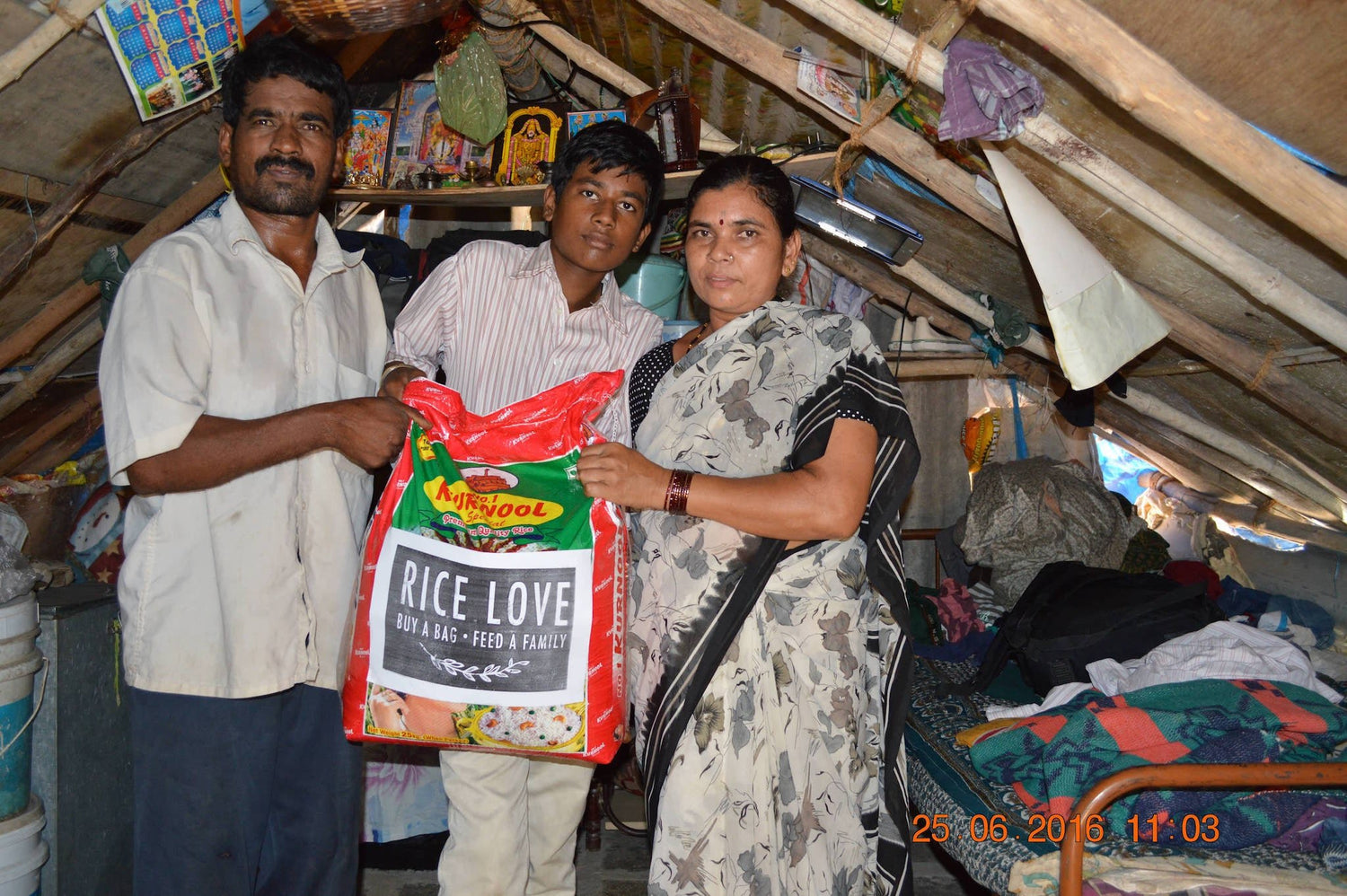 Swamy Family #00069 - Rice Love