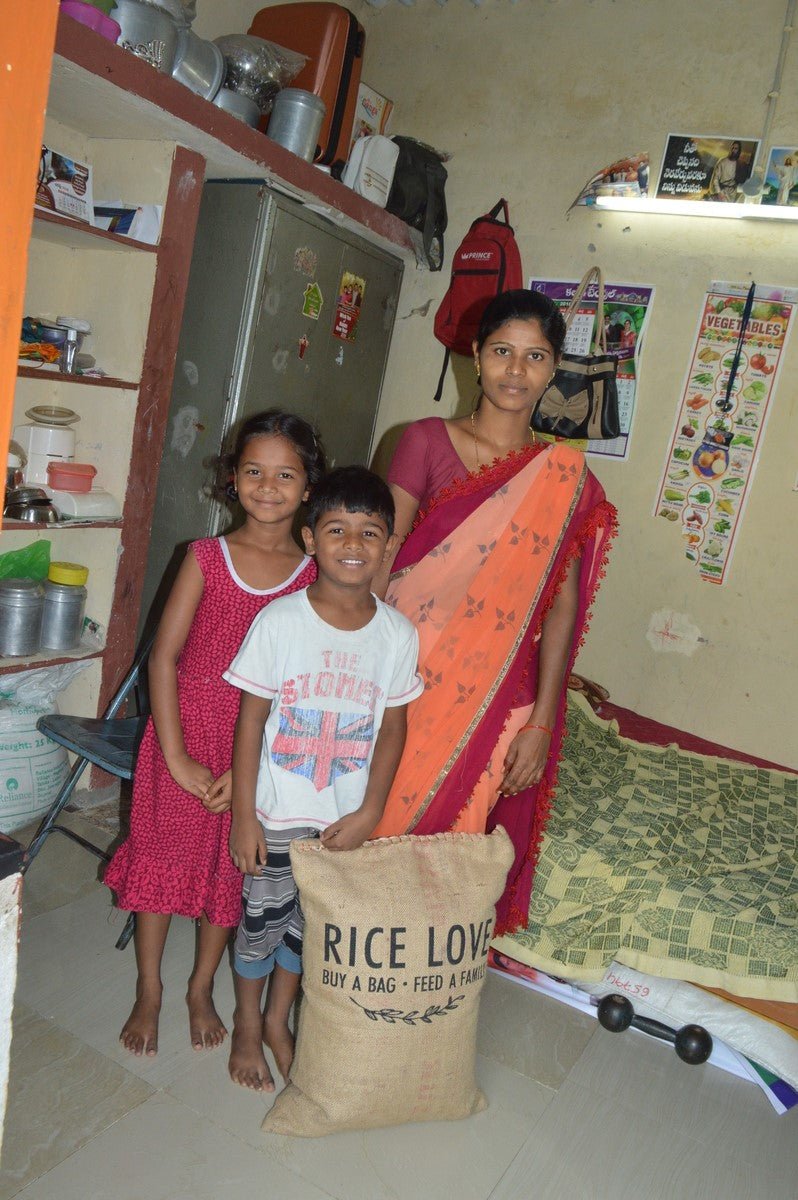 Swarna Burugula Family #1327 - Rice Love