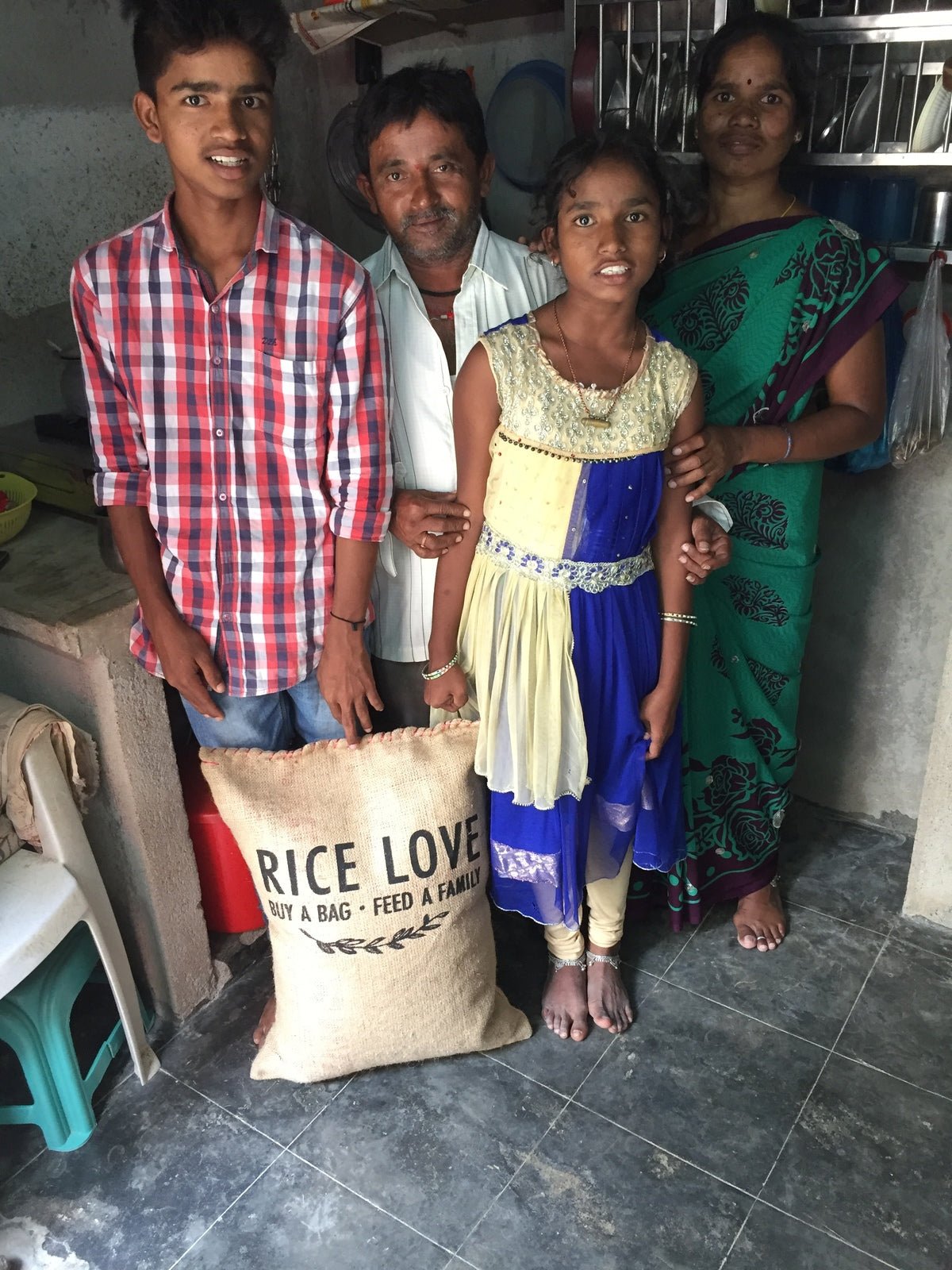Talari Anjayya Family #1182 - Rice Love