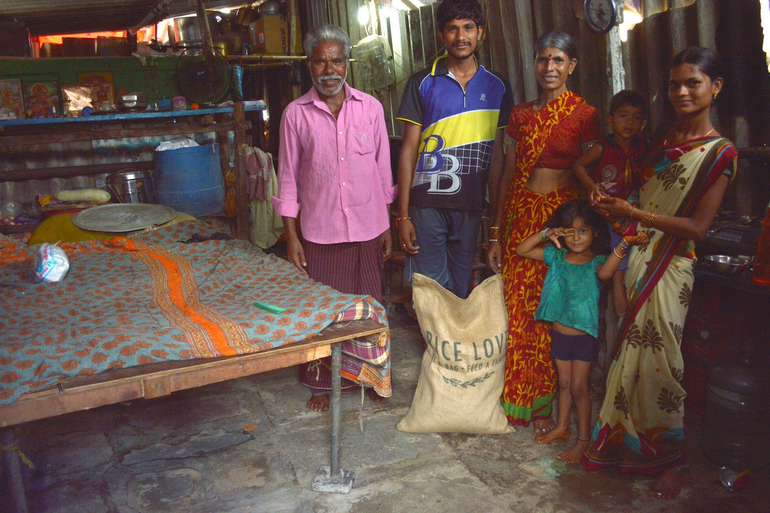 Tejavoth Family #00194 - Rice Love