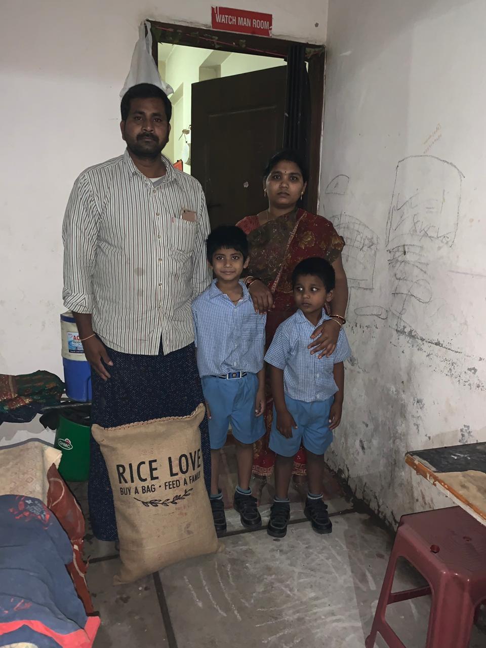 Teki Nagaraju Family #1565 - Rice Love