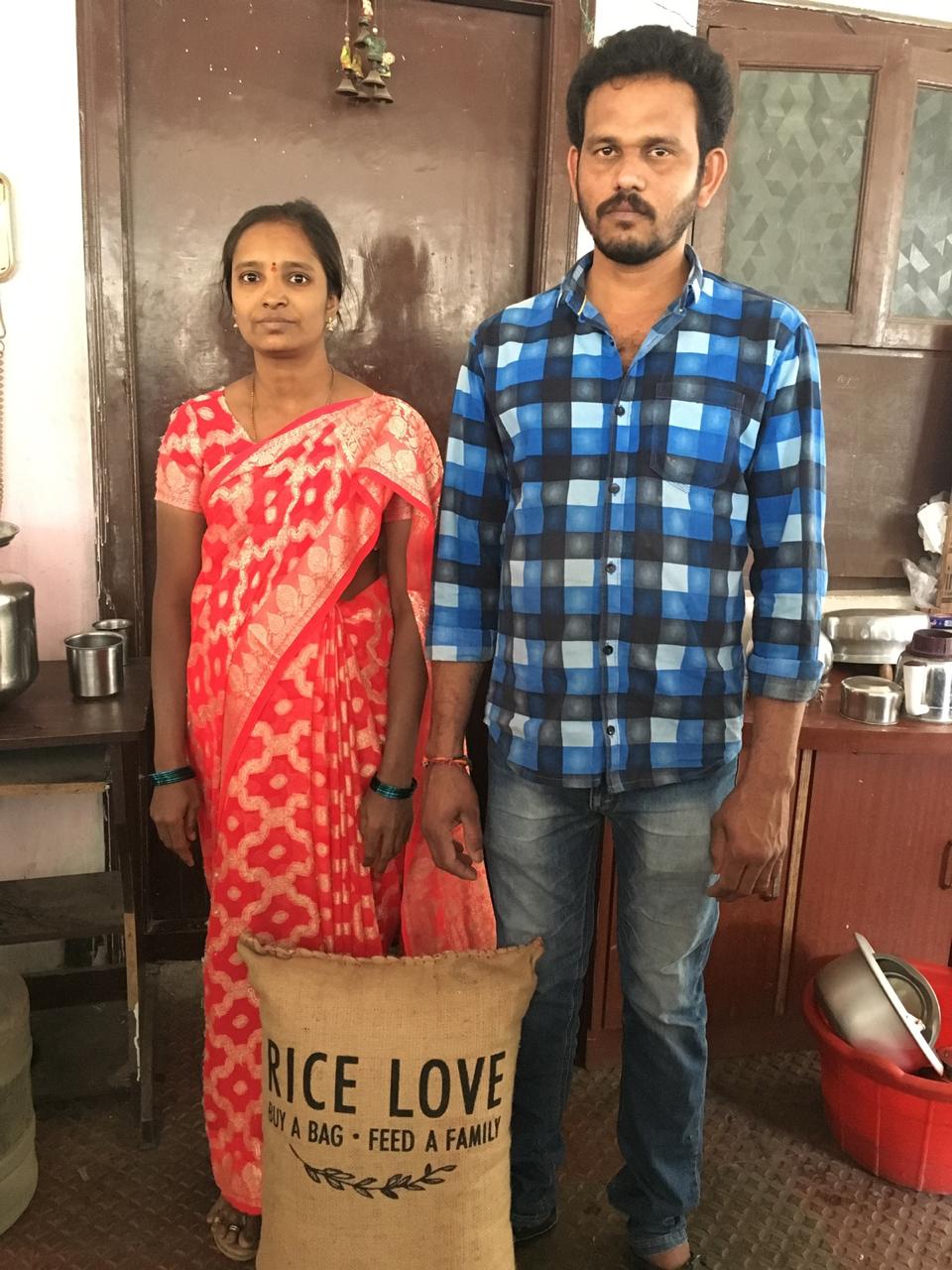 Teki Sathibabu Family #1558 - Rice Love