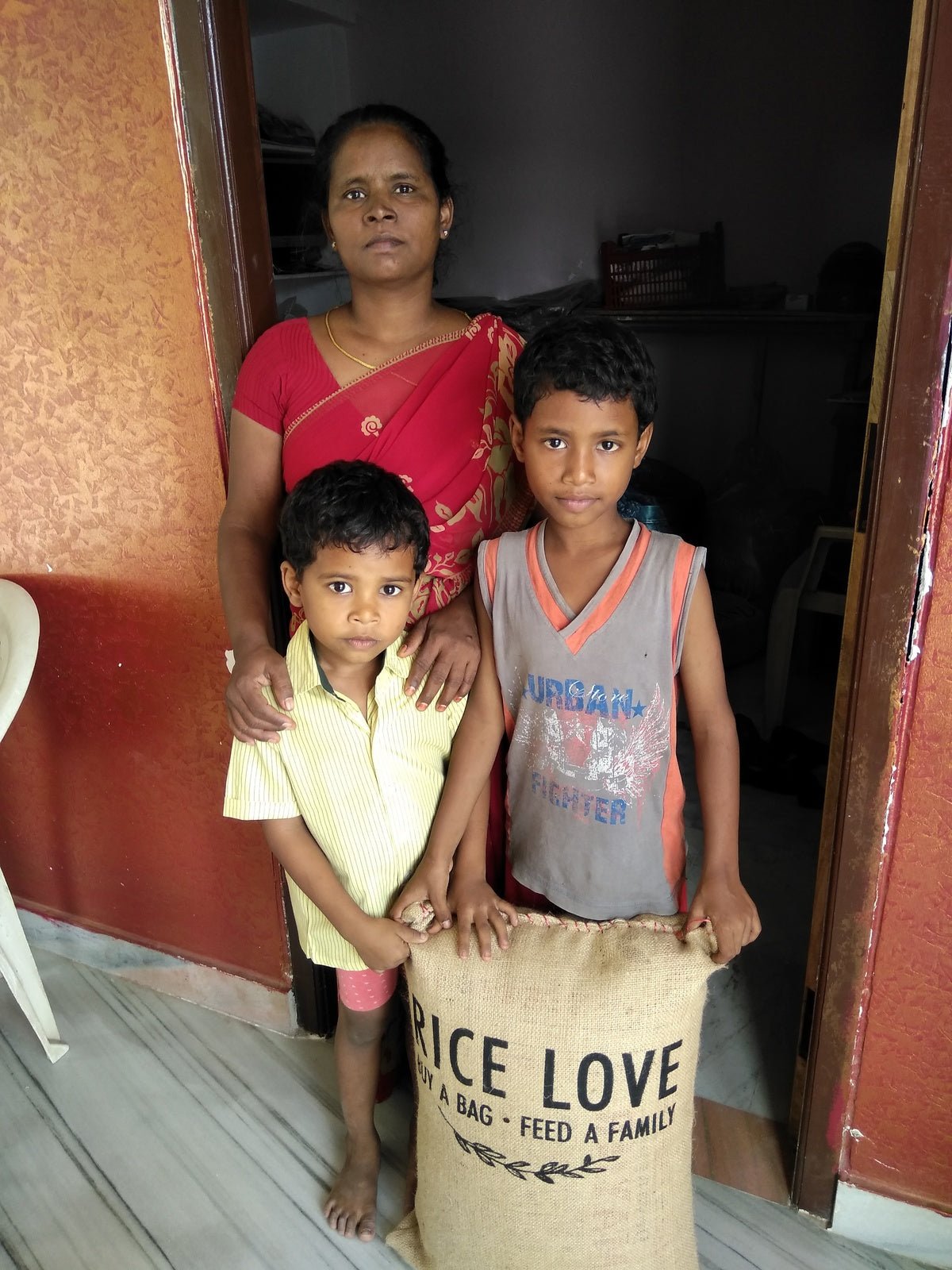 Tekulapalli Sunitha Family #1117 - Rice Love