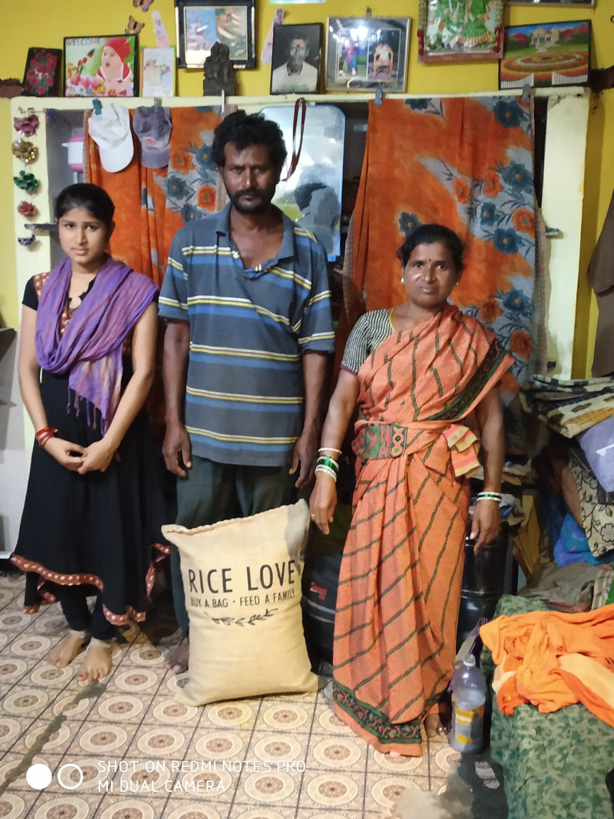 Thallapally Yadagiri Family #1154 - Rice Love