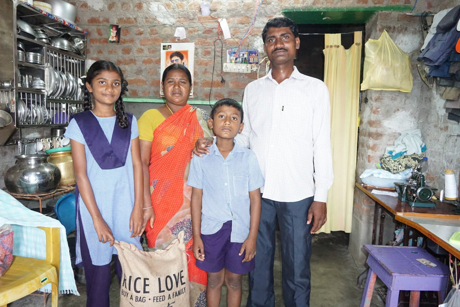 Thipparapu Sarangapani Family #1053 - Rice Love