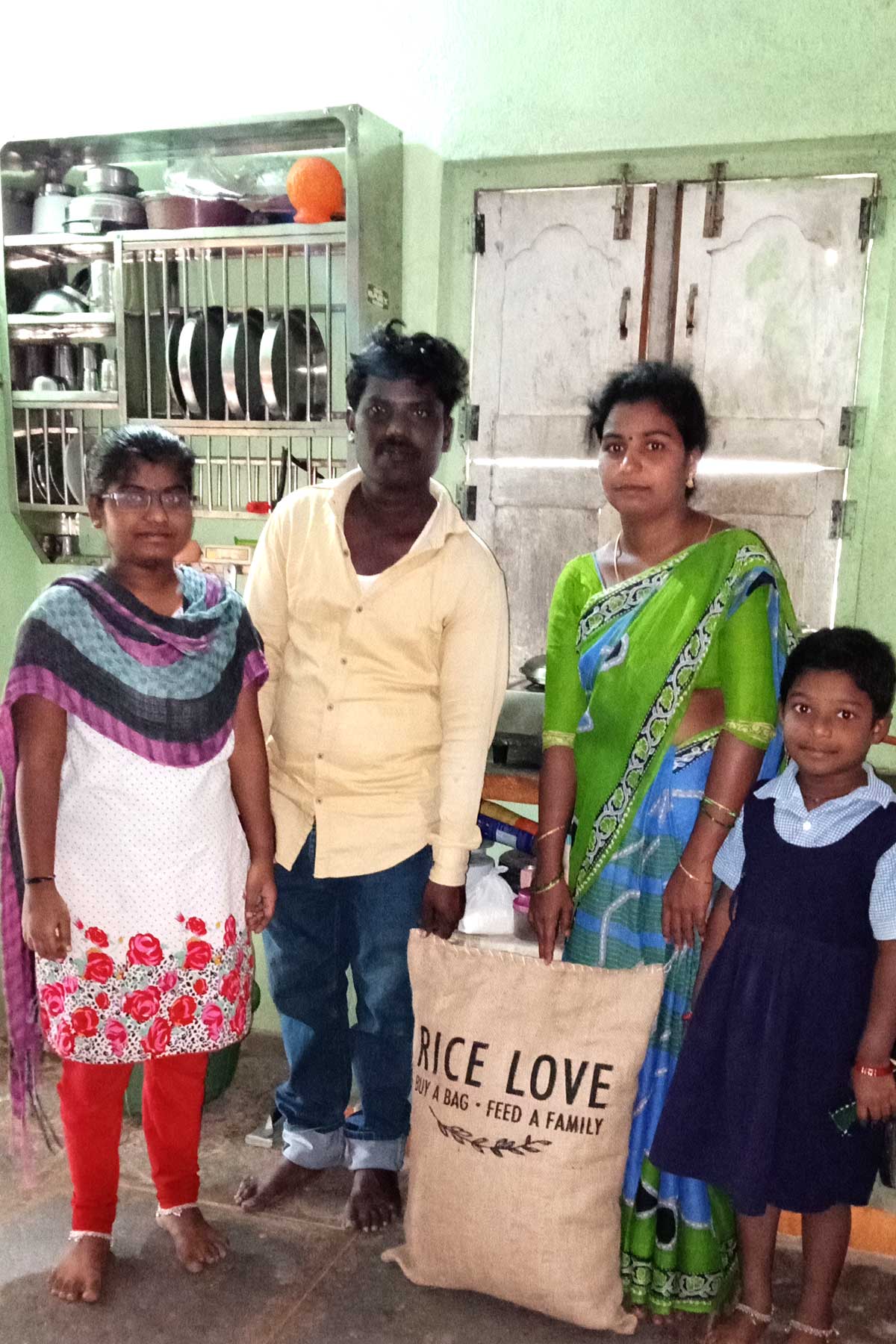 Thirupathi Boragala Family #1223 - Rice Love