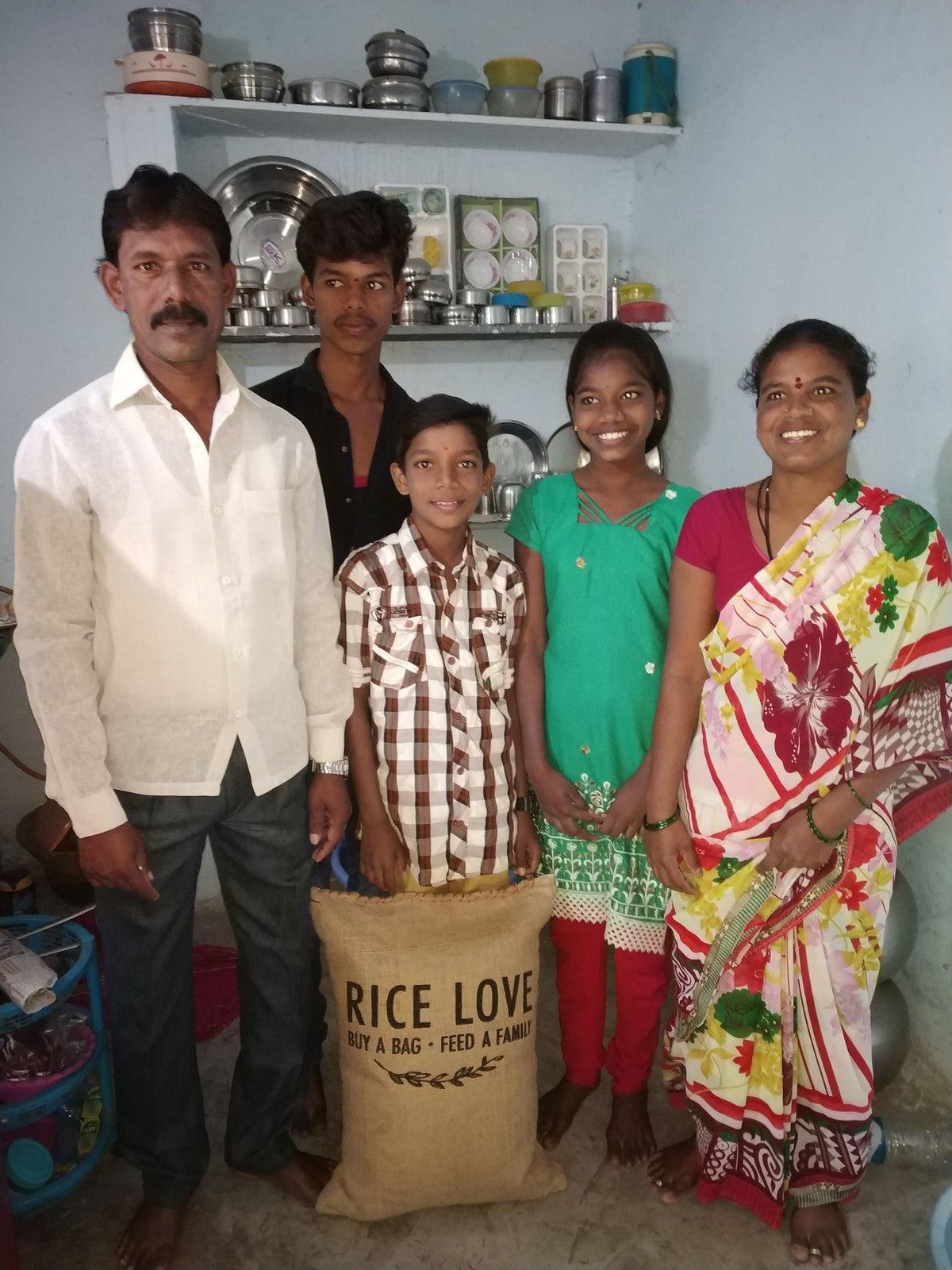 Thirupathi Sathali Family #1438 - Rice Love