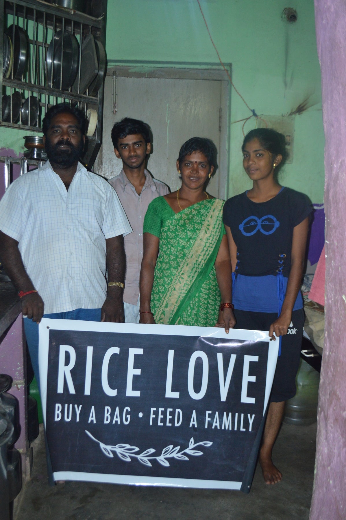 Tiripapula Muniswamy Family #1550 - Rice Love