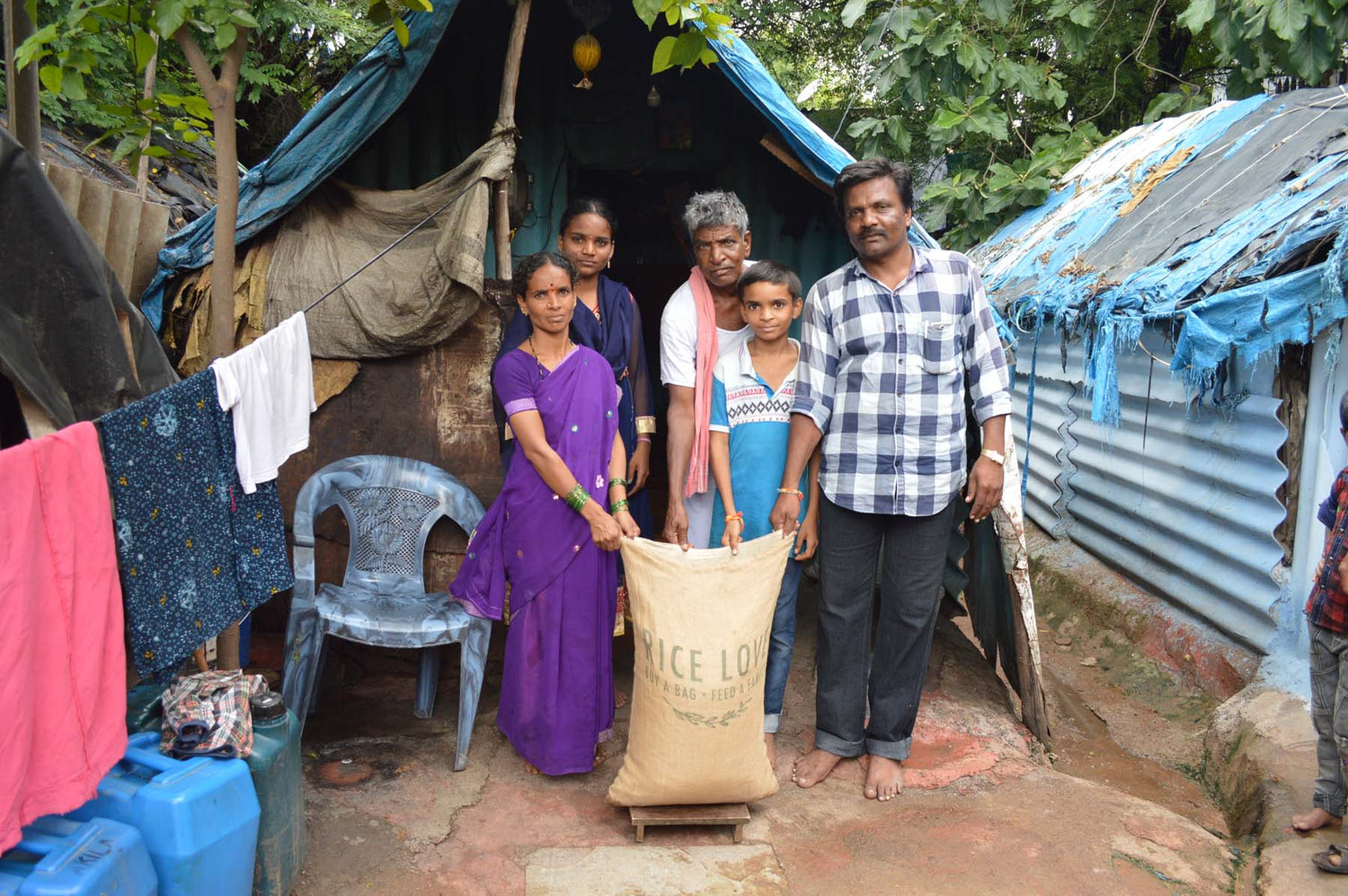Uligappa Kummari Family #576 - Rice Love