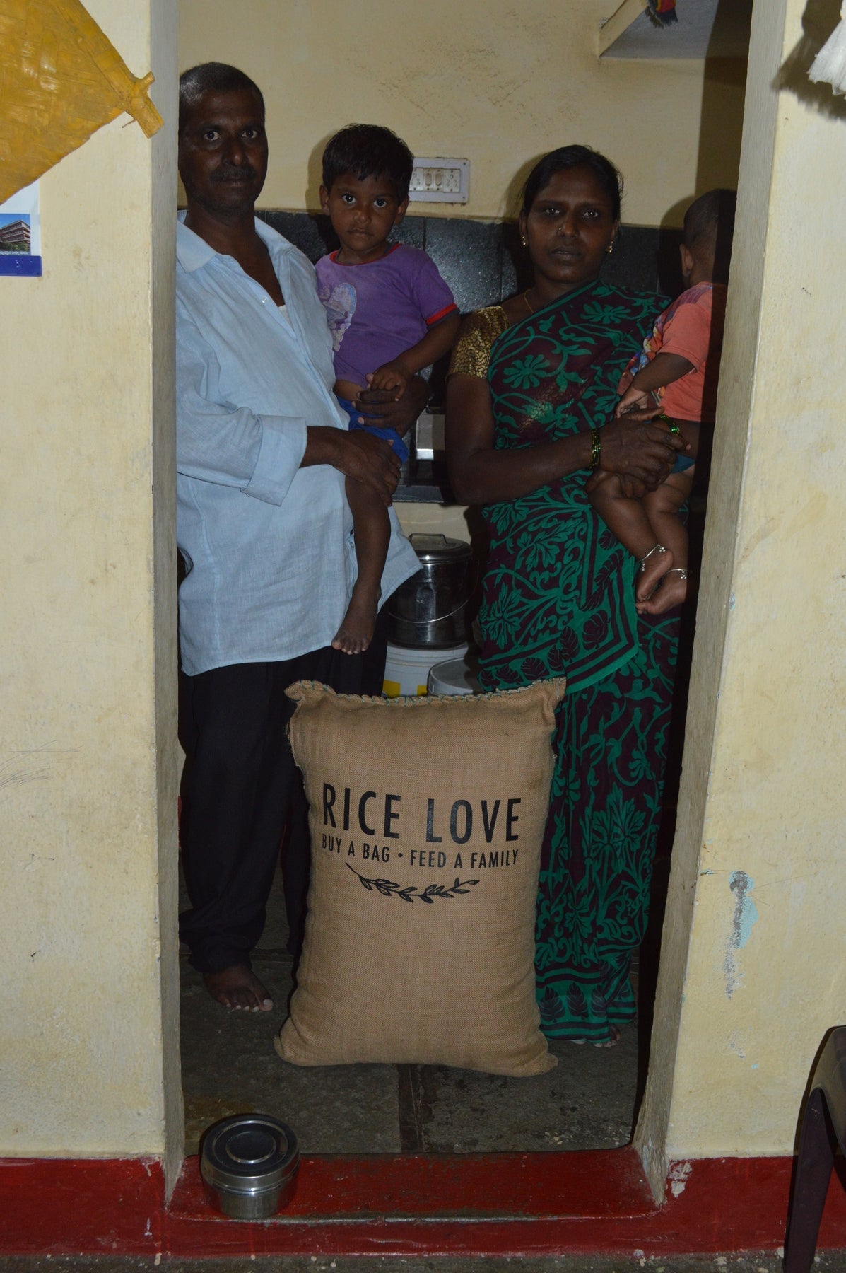 Uppula Ramulu Family #865 - Rice Love