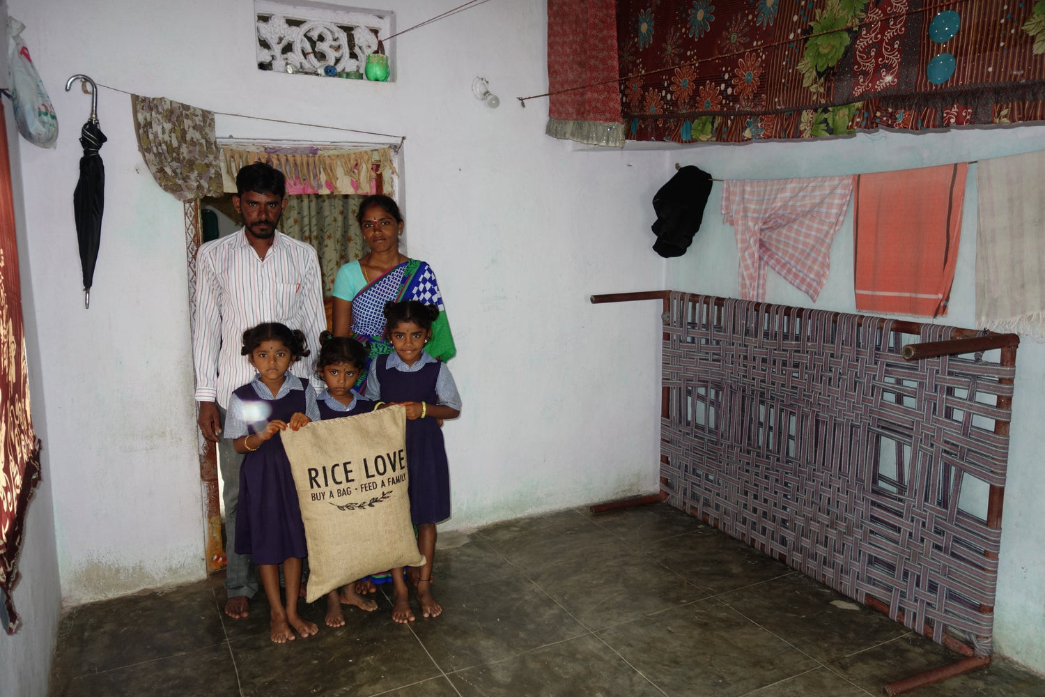 Velisoju Mahendrachary Family #1036 - Rice Love