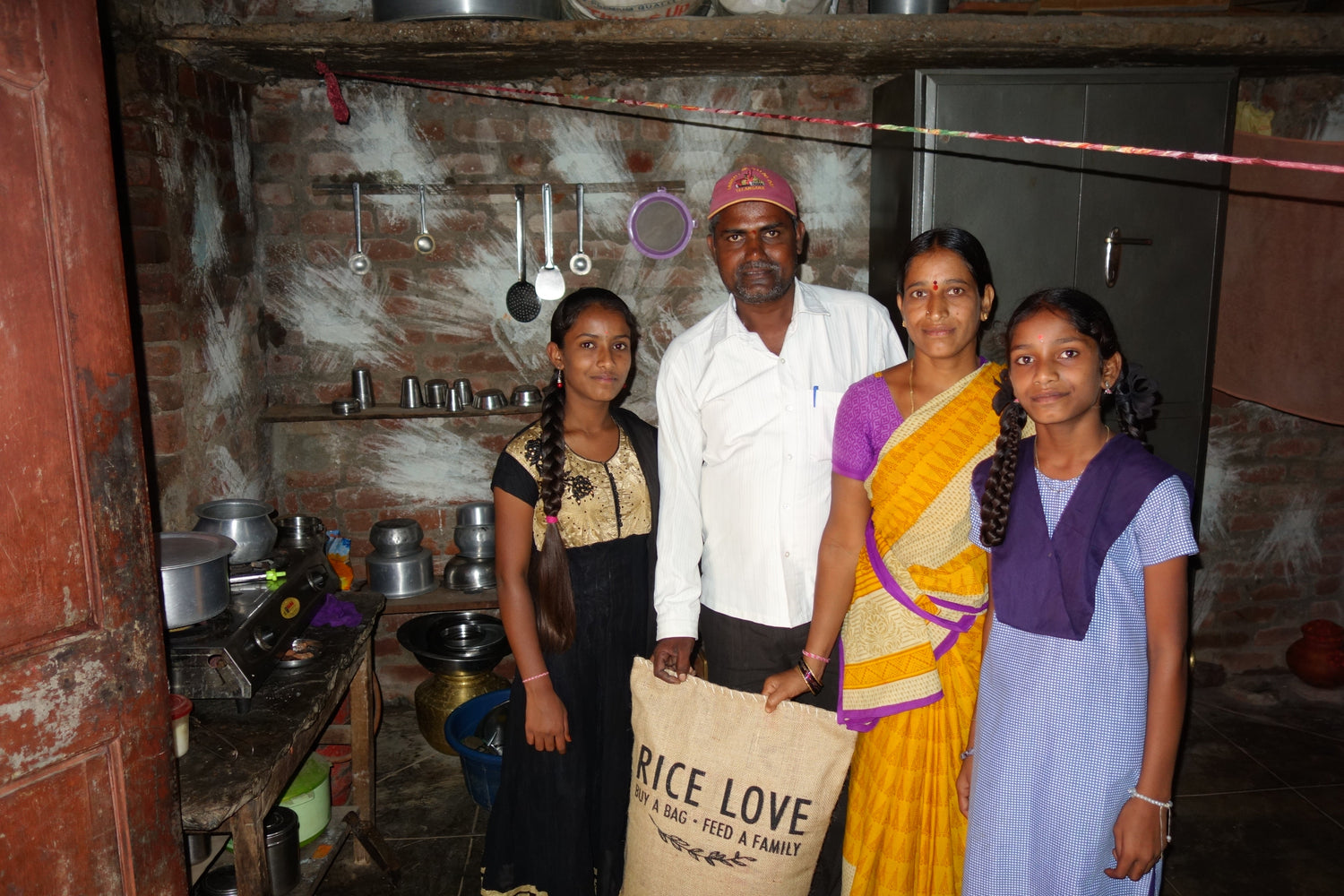 Velisoju Rajaiah Family #1035 - Rice Love