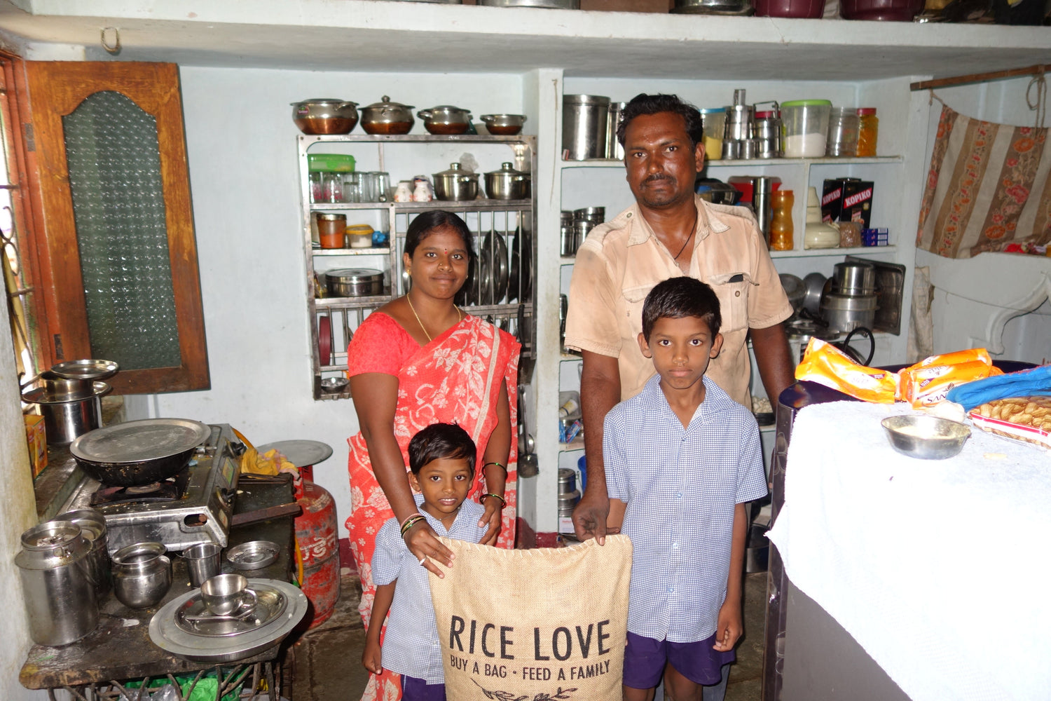 Velisoju Ramanachary Family #1034 - Rice Love