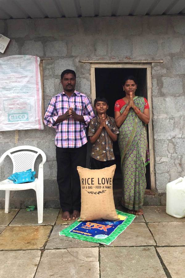 Vengala Rao Rangineni Family #1960 - Rice Love
