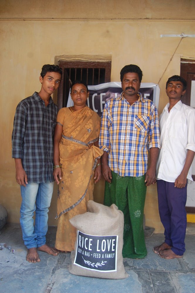 Venkanna Gajjela Family #1665 - Rice Love