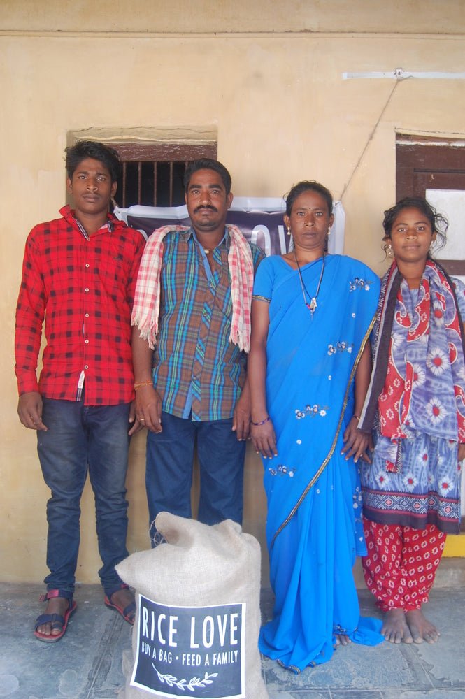 Venkanna Nakka Family #1657 - Rice Love