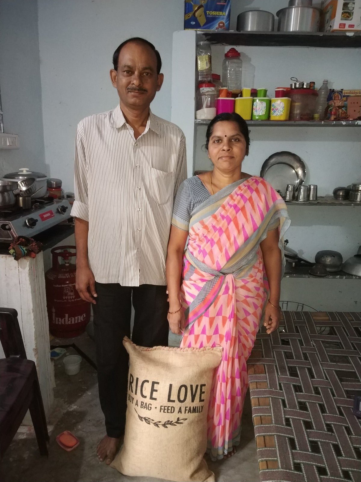 Venkanna Theegala Family #1444 - Rice Love