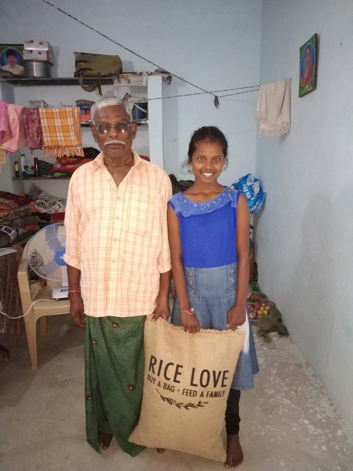 Venkatayya Madagani Family #1434 - Rice Love