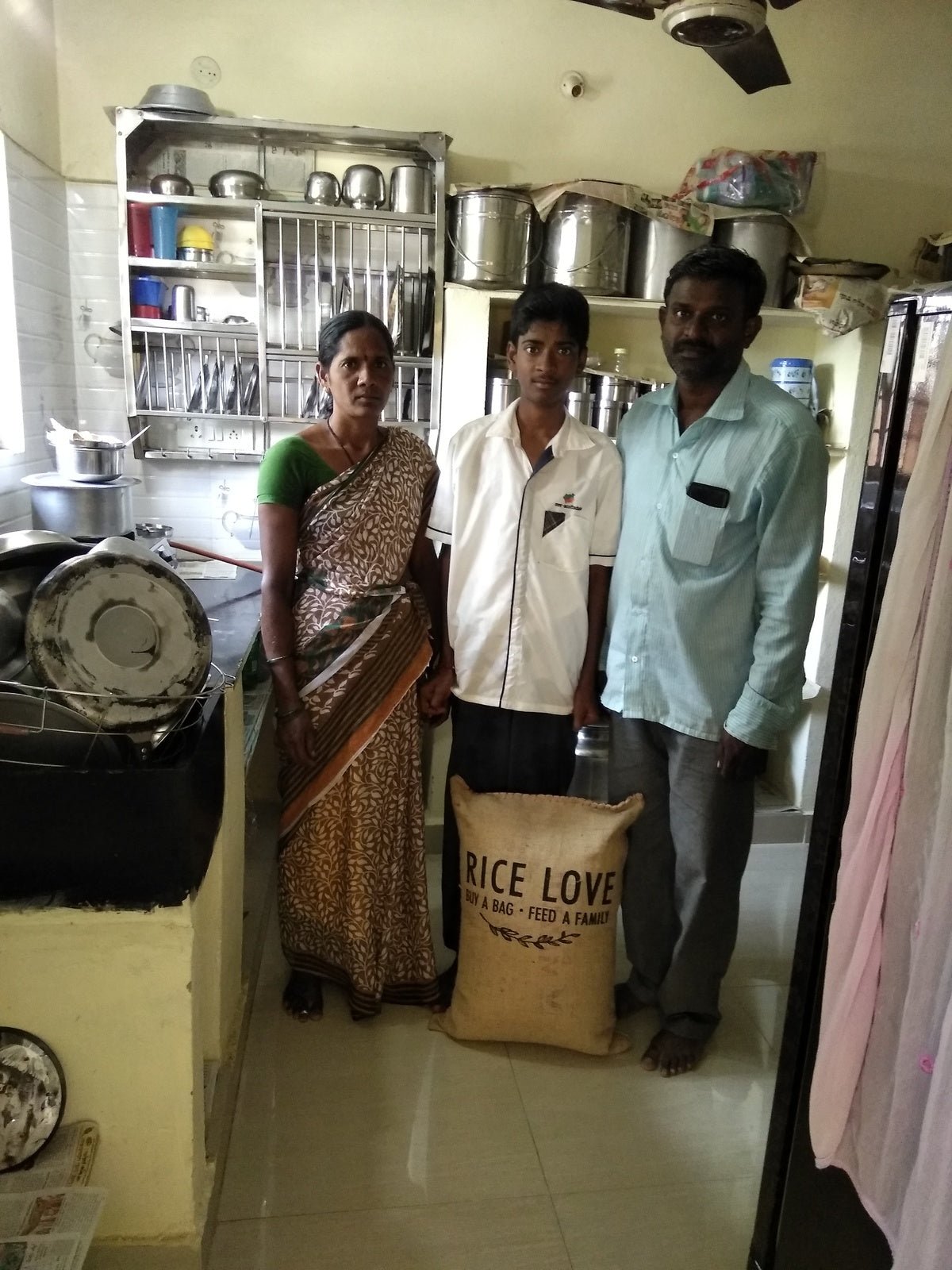 Venkatesh Kavali Family #1506 - Rice Love