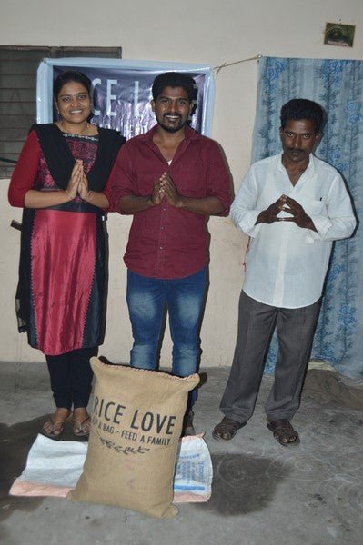 Venkatesh Rayudu Family #1902 - Rice Love