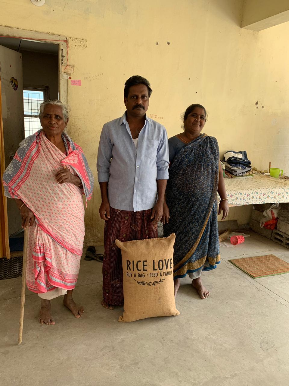Venkateshwara Rao Alladi Family #1560 - Rice Love