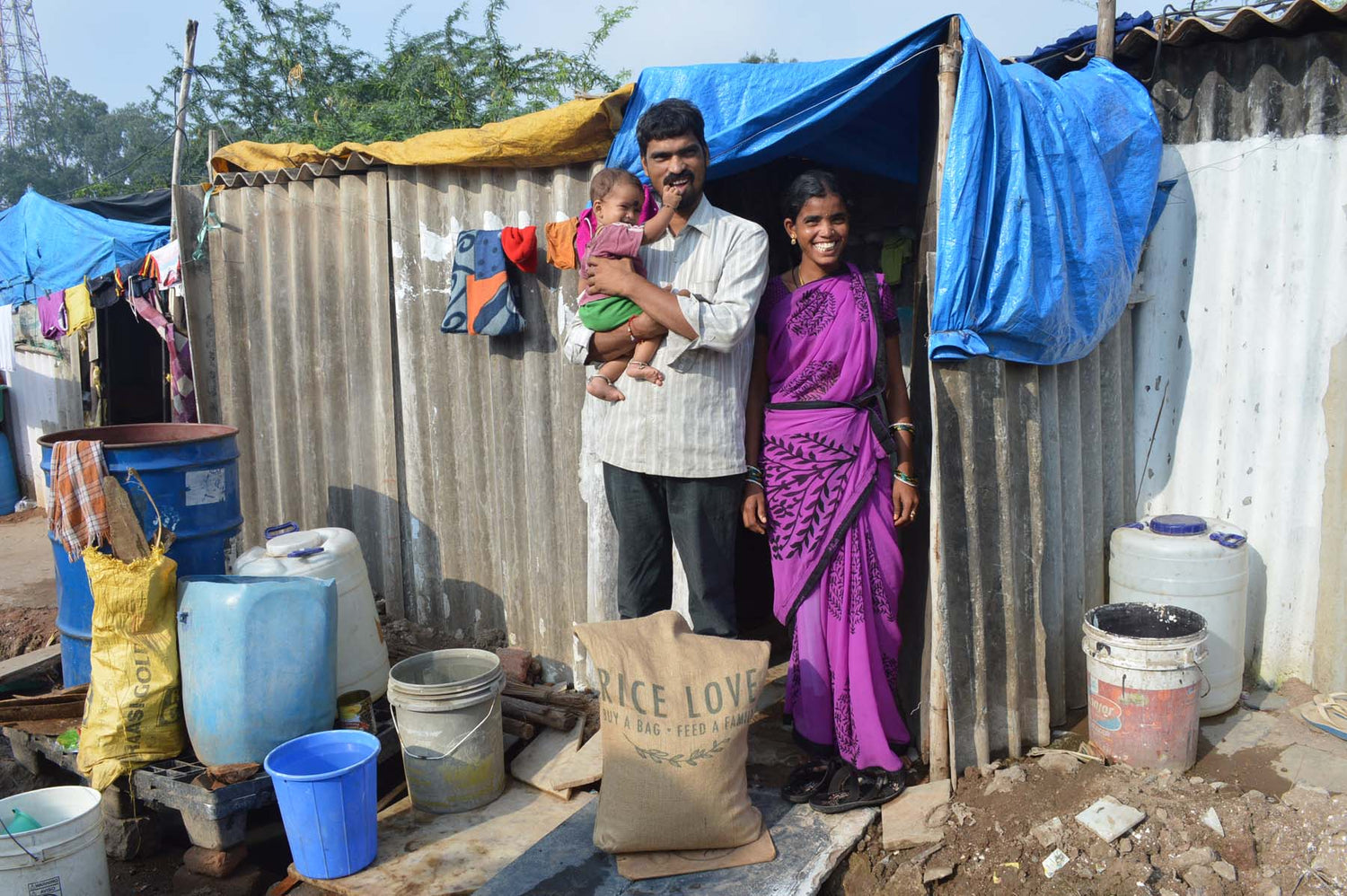 Vijaya Kumar Banovath Family #554 - Rice Love