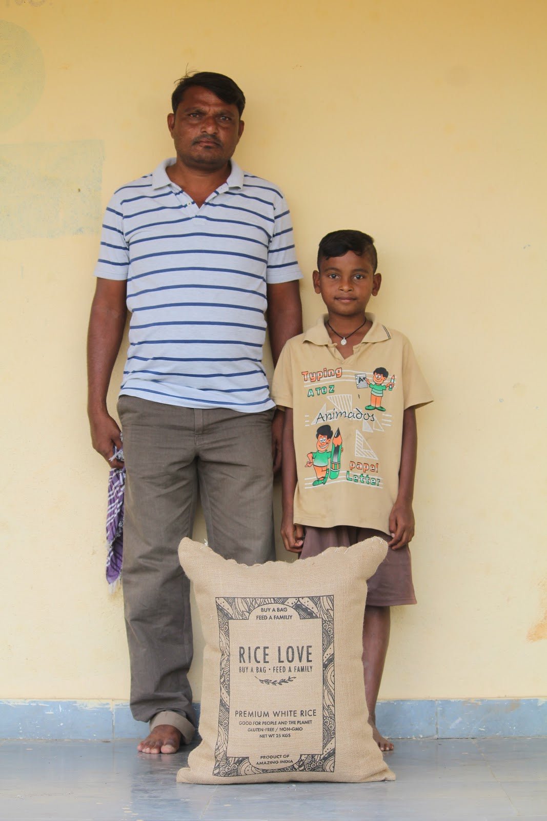 Vishnu Koonamalla Family #2669 - Rice Love