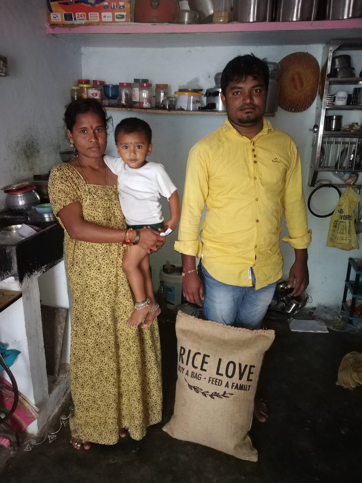 Yadagiri Mangali Family #1440 - Rice Love
