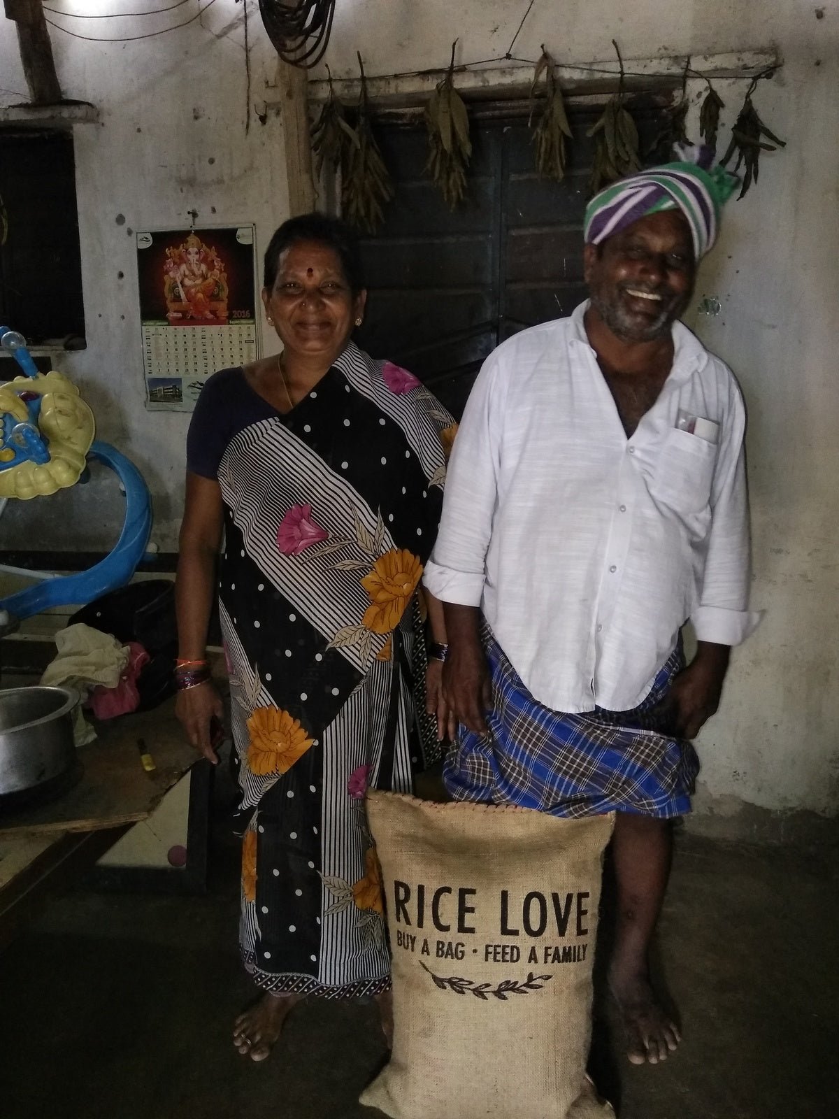 Yedukondalu Pampani Family #1314 - Rice Love