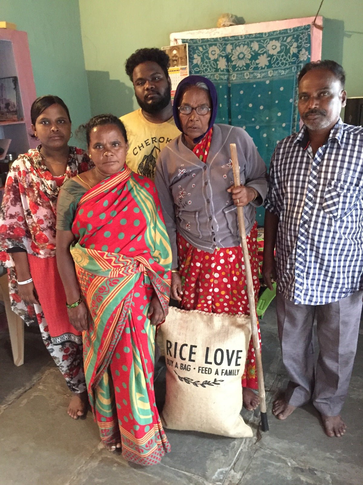 Yerra Chintamma Family #1184 - Rice Love