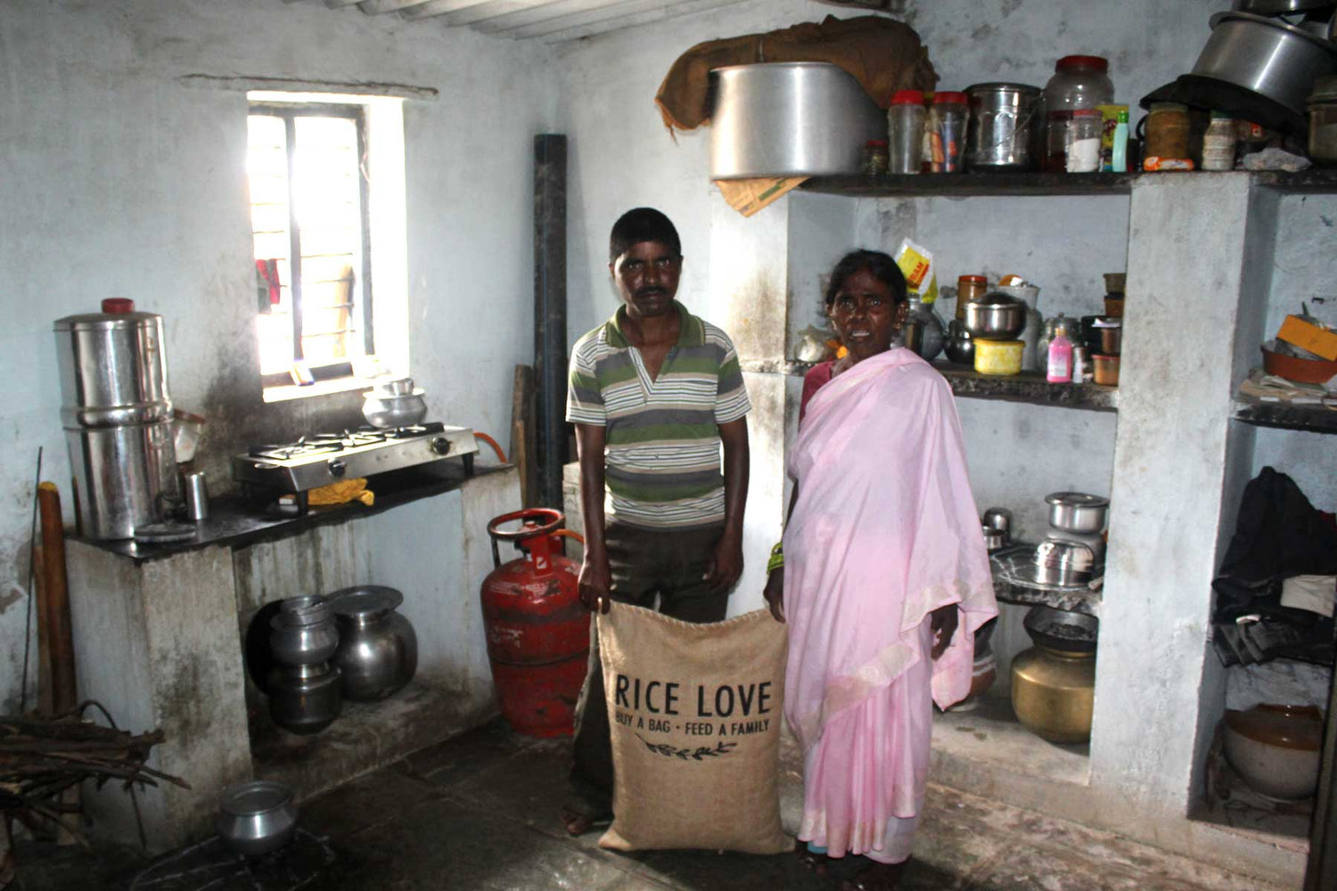 Yerra Pullamma Family #1006 - Rice Love
