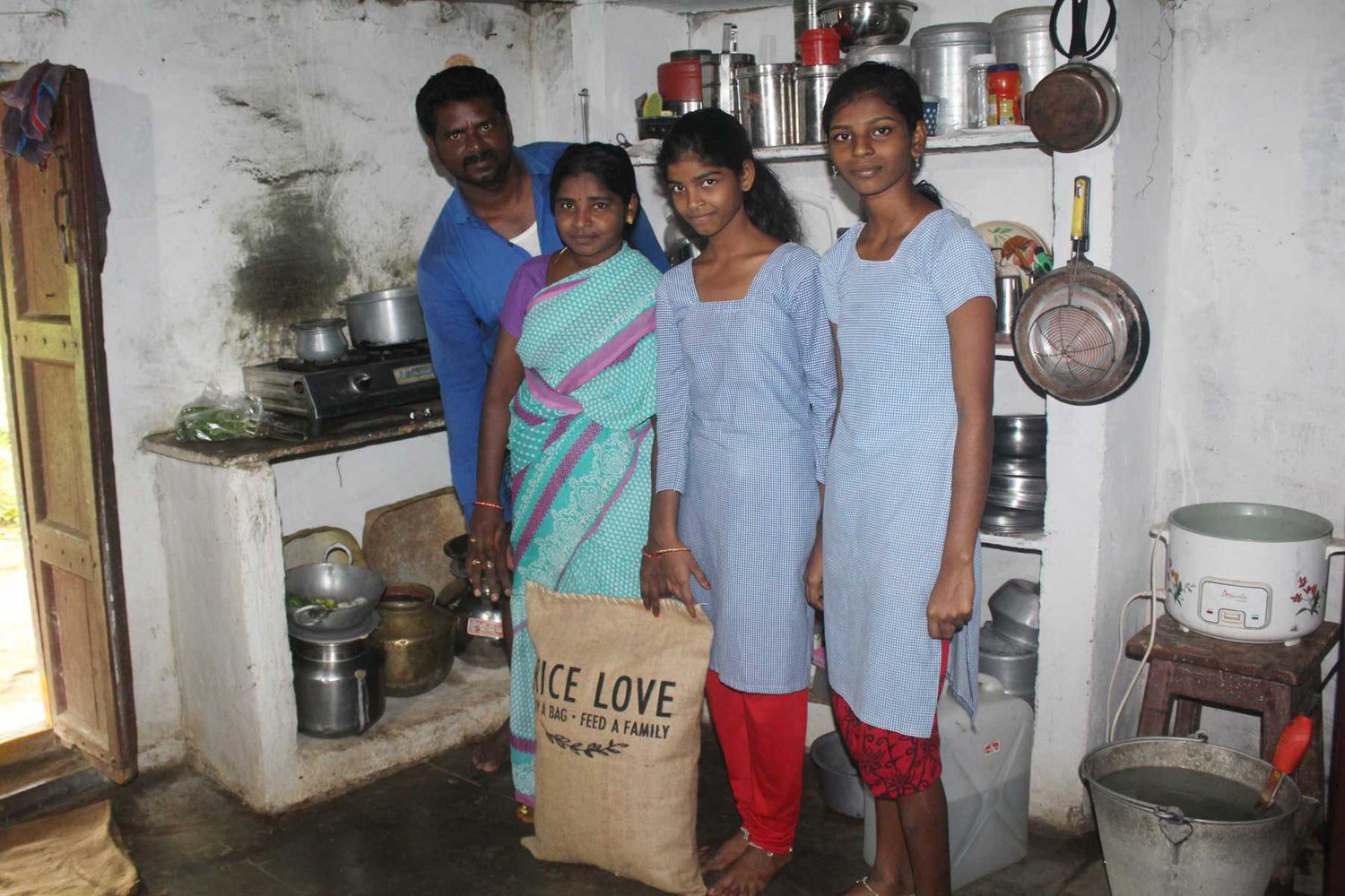 Yerra Raju Family #985 - Rice Love