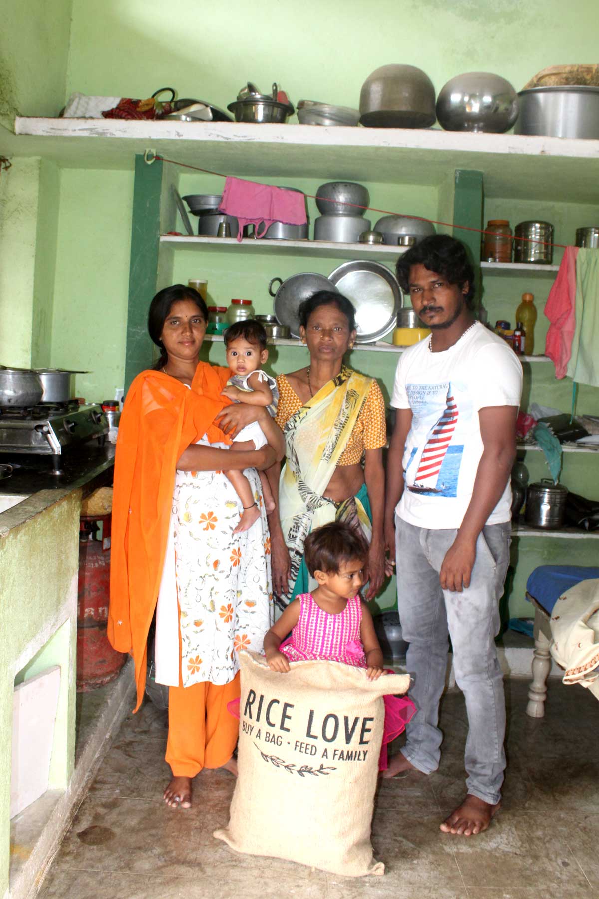 Yerra Vishnuvardhan Family #1004 - Rice Love