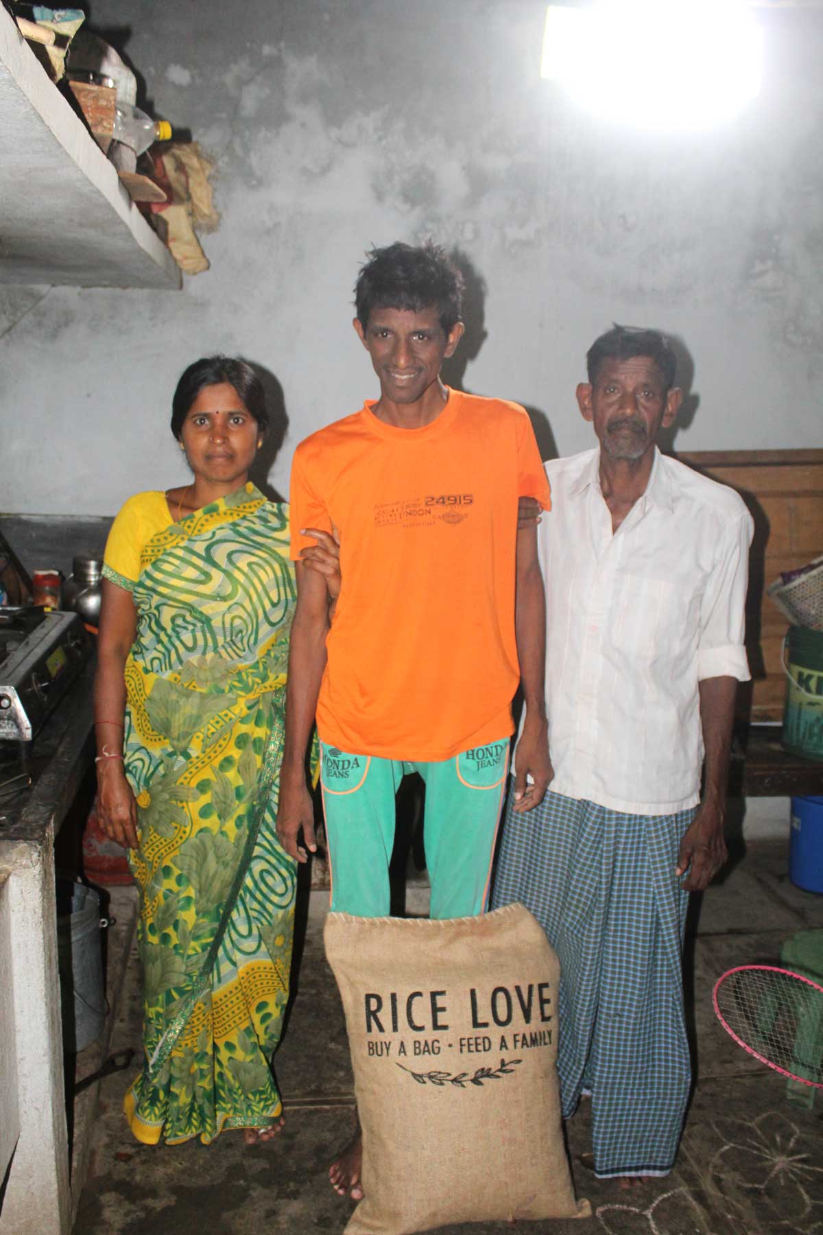 Yerra Yesurathnam Family #1008 - Rice Love
